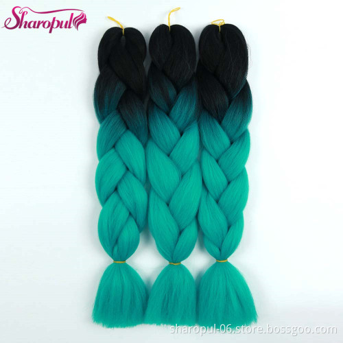 wholesale yaki straight synthetic jumbo braiding hair weft in hair extensions